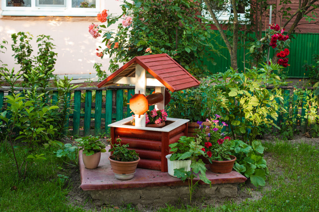 outdoor gardening spot