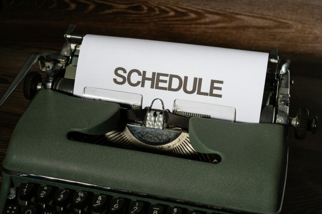Tight Schedule