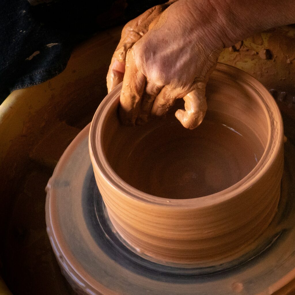 clay pots